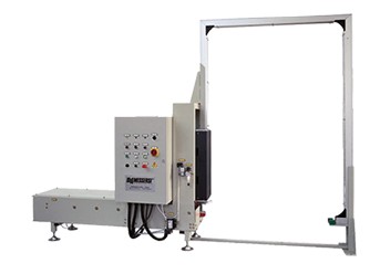 侧式打包机送带槽