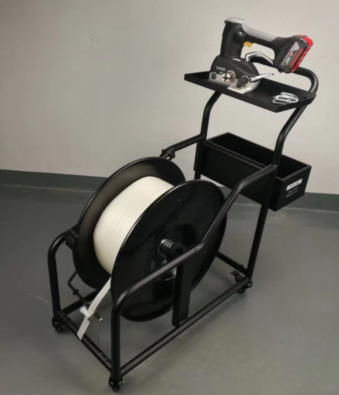 鋼帶鐵皮打包帶盤車