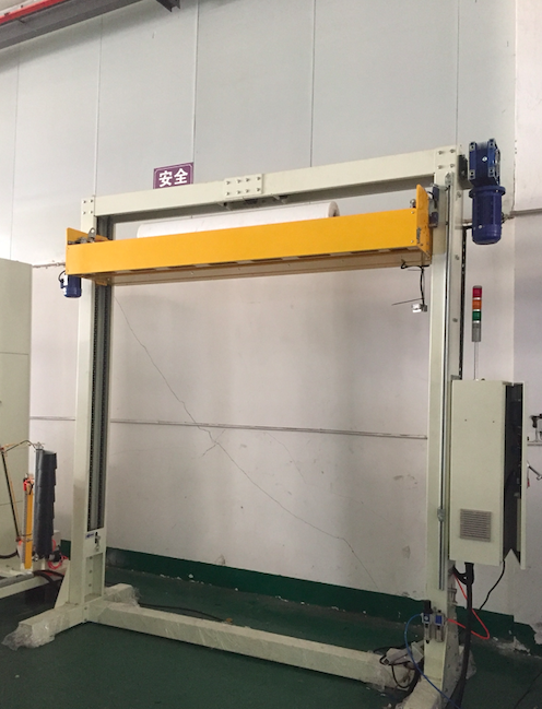 通過(guò)式覆膜機(jī)膜架