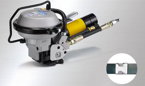 臺灣盟安氣動鋼帶打包機PR40A